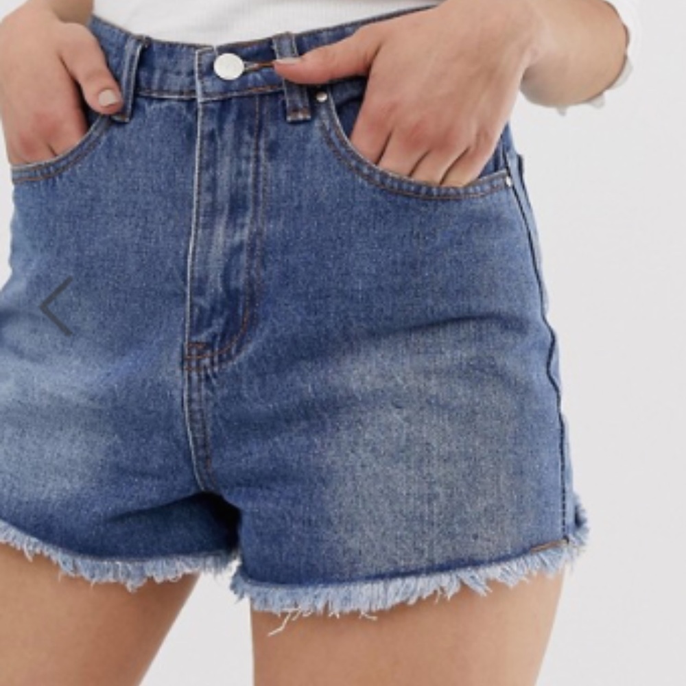 Pretty Little Thing jean shorts